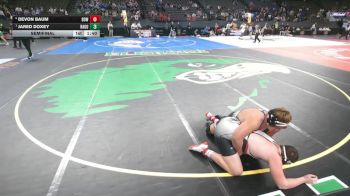 Semifinal - Jared Doxey, Winnebago vs Devon Baum, Broken Bow