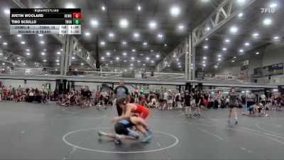 132 lbs Round 6 (8 Team) - Tino Sciullo, TDWC Maniacs Blue & Gold vs Justin Woolard, Capital City WC