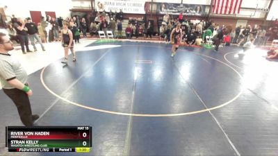 190 lbs Semifinal - Stran Kelly, Wasatch Wrestling Club vs River Von Haden, Monticello