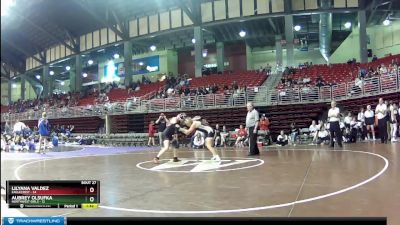 145 lbs Round 7 (8 Team) - Lilyana Valdez, Eaglecrest vs Aubrey Olsufka, Northwest Girls