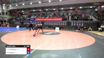 191 lbs Quarterfinal - Tavia Heidelberg-Tillitson, Menlo (Calif.) vs Olivia Brown, Grand View (Iowa)