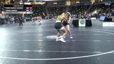 131 lbs Cons. Round 2 - Jamie Laswell, Fort Hays State vs Dionni Garcia-Vasquez, Simpson