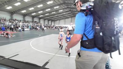 46 lbs 5th Place - Mason Cantu, Wlv Jr Wrestling vs Jameson Baumgardner, El Paso Wildcats WC