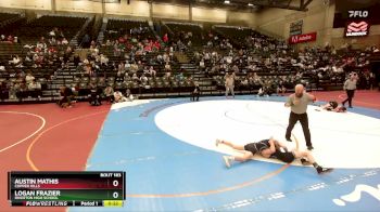 101 lbs Champ. Round 2 - Logan Frazier, Riverton High School vs Austin Mathis, Copper Hills