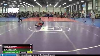 80 lbs Round 5 (6 Team) - Royce Wetzler, VA Alchemy/Predator vs Emma Gutierrez, Team New Mexico