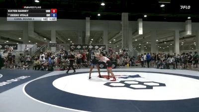 62 lbs Cons. Round 3 - Kixten Barney, Uintah Wrestling vs Deebo Vitale, Grindhouse Wrestling Club