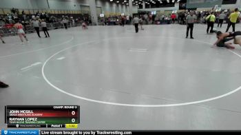 165 lbs Champ. Round 3 - John McGill, Ubasa Wrestling Academy vs Rayhan Lopez, Team Nazar Training Center