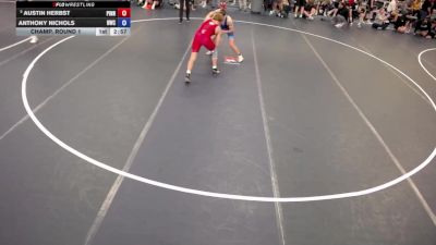 150 lbs Champ. Round 2 - Austin Herbst, Pinnacle vs Anthony Nichols, Northwest Wrestling Club