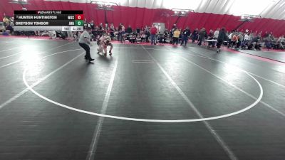 16U Boys - 157 lbs Champ. Round 1 - Greyson Tonsor, Askren Wrestling Academy vs Hunter Huntington, Wisconsin