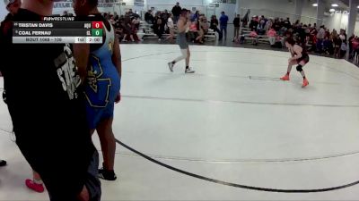 109 lbs Champ. Round 2 - Coal Fernau, Clarkson Leigh vs Tristan Davis, Aquinas