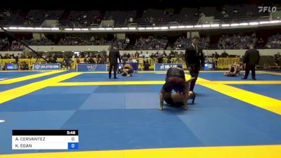 ALEJANDRA CERVANTEZ vs KATHLEEN EGAN 2022 World IBJJF Jiu-Jitsu No-Gi Championship