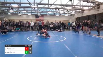 106 lbs Prelims - Jay Peace, GA Justice Takedown MS vs Jaden Morris, Nauman MS