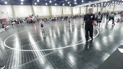 71 lbs Rr Rnd 3 - Caleb Burch, Gladiator Academy vs Leo Tryfus, Black Flag Wrestling Academy