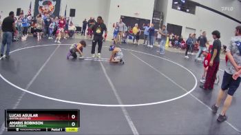 92 lbs Round 3 - Amaris Robinson, Dixie Hornets vs Lucas Aguilar, Gaston Grizzlies