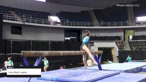 Lana Mast Legacy Gymnastics - Beam - 2022 Elevate the Stage Huntsville presented by SportsMED & Crestwood