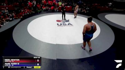 285 lbs Round 4 (16 Team) - Wyatt Ferguson, MDWA-GR vs Bryson Harrington, CVWA-GR