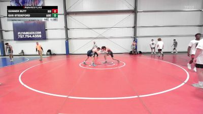 138 lbs Rr Rnd 2 - Gunner Butt, Indiana Outlaws Black vs Gus Stedeford, All-American Wrestling Club HS