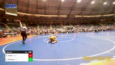 115 lbs Round Of 64 - Declan Keller, Dodge City Training Center vs Jace Milligan, Standfast