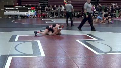 100 lbs Quarterfinal - Piper Phillips, Mason City vs Brynnlie Havig, Osage