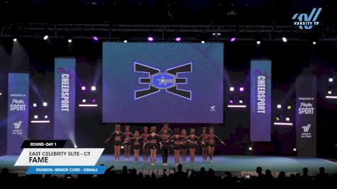 East Celebrity Elite - CT - FAME [2025 L6 Senior Coed - XSmall Day 1] 2025 CHEERSPORT National All Star Cheerleading Championship