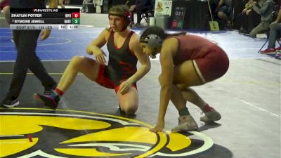 155 lbs Round Of 32 - Shaylin Potter, Ripon (SJ) vs Symone Jewell, Northgate (NC)