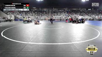 B3A-175 lbs Champ. Round 1 - Landon Wilde, Perry vs Walker Wedel, Heritage Hall