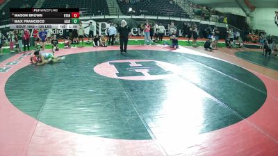 126 lbs Semis - Max Francisco, Alaska vs Mason Brown, Utah