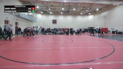 120 lbs Cons. Round 1 - Henry Smith, Strongsville vs Cayden Dahs, Saint Vincent Saint Mary
