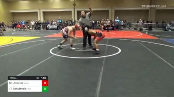 Match - Marcos Jimenez, Smash Gyms/Evergreen Valley vs Trent Schultheis, Freedom Area