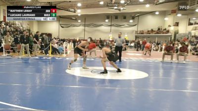 144 lbs Quarterfinal - Matthew LeMay, John J. Duggan vs Luciano Lauriano, Marlborough