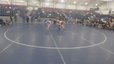 132 lbs Mason Pecoff, California Silver vs Tanner Mills, Michigan Blue