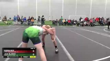 126 lbs Round 2 (8 Team) - Jace Blasius, South Dakota Rage vs Kaden Rice, Team Tennessee Blue