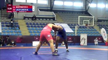 97 kg Rr Rnd 1 - Kenett Andrey Martinez Viloria, Columbia vs Maxwell Lemar Lacey Garita, Costa Rica