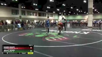 170 lbs Round 3 (6 Team) - Brant Bovee, Black And Blue vs Kasen Grape, Nebraska Hangin` 10`s