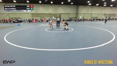 85 lbs Rr Rnd 3 - Rayna Reyes, Lost City Wrestling Club vs Della Howell, SOTM OK 7-12 2