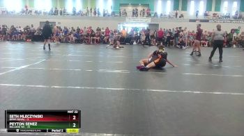 138 lbs Round 1 (6 Team) - Seth Mleczynski, BHWC Duval vs Peyton Senez, Bulldog WC