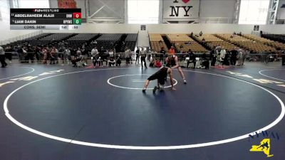 160 lbs Cons. Semi - Liam Dakin, Hyde Park Youth Wrestling Club vs Abdelraheem Alajji, Buffalo Nomads Wrestling