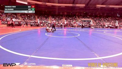 58 lbs Quarterfinal - Thomas Reis, Southern Illinois Bulldogs Wrestling Club vs Kai Burns, Minion Training Center