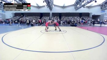 190-I lbs Consi Of 4 - Liam Giannaccini, RedNose Wrestling School vs Josiah Barrera, RedNose Wrestling School