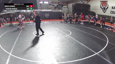 113 lbs Champ. Rd Of 16 - Mace Harris, Colorado vs Kaelib Garcia, California