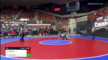 126 lbs Cons. Round 1 - Bella Wernli, El Dorado vs Nakita Lawrence, Sabetha