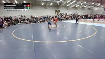 126 lbs Champ. Round 3 - Dylan Saba, Air Academy vs Jordan Gamez, La Junta