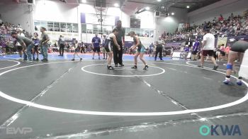 105 lbs Rr Rnd 2 - Victoria Reynolds, Pawhuska Elks Takedown vs Kipten Justus, Mannford Pirate Youth Wrestling