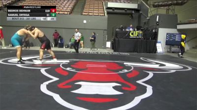 287 lbs Semi To 9th - Bedros Behnam, Clovis West vs Samuel Ortega, R.F. Kennedy
