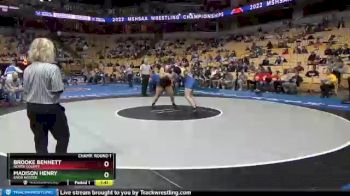 194 lbs Champ. Round 1 - Brooke Bennett, North County vs Madison Henry, Knob Noster