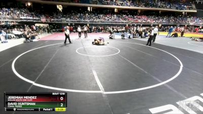 5A 285 lbs Cons. Round 1 - Jeremiah Mendez, Dallas South Oak Cliff vs David Huntsman, Comal Pieper