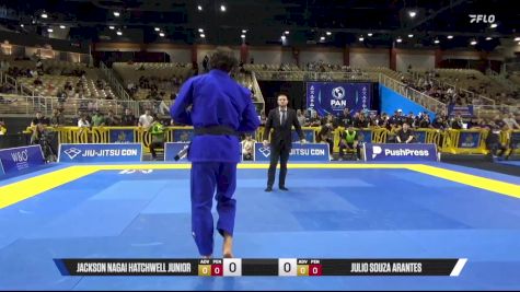 Julio Souza Arantes vs Jackson Nagai Hatchwell Junior 2025 Pan Jiu Jitsu IBJJF Championship