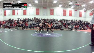 190 lbs Semifinal - Christopher Mijavec, Howland vs Amir Barnes, Orange