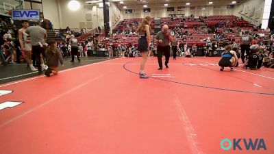 120 lbs Rr Rnd 3 - Brinley Taylor, Sisters On The Mat Purple vs Nika Williams, Husky Girls