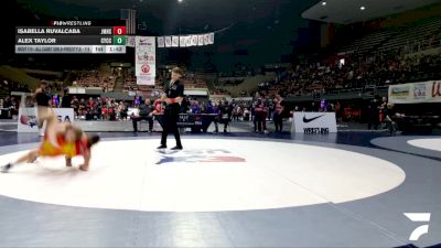 Champ. Round 2 - Isabella Ruvalcaba, James Monroe High School Wrestling vs Alex Taylor, Community Youth Center - Concord Campus Wrestling